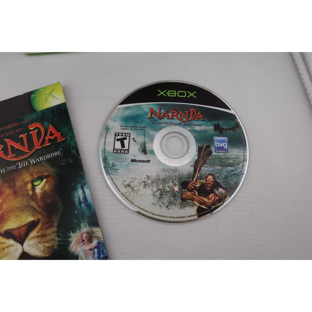 Chronicles of Narnia: The Lion, Witch and‎ Wardrobe (Microsoft Xbox, 2005) CIB